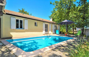 Beautiful home in St.Paul Trois Chateaux w/ Outdoor swimming pool, WiFi and 4 Bedrooms